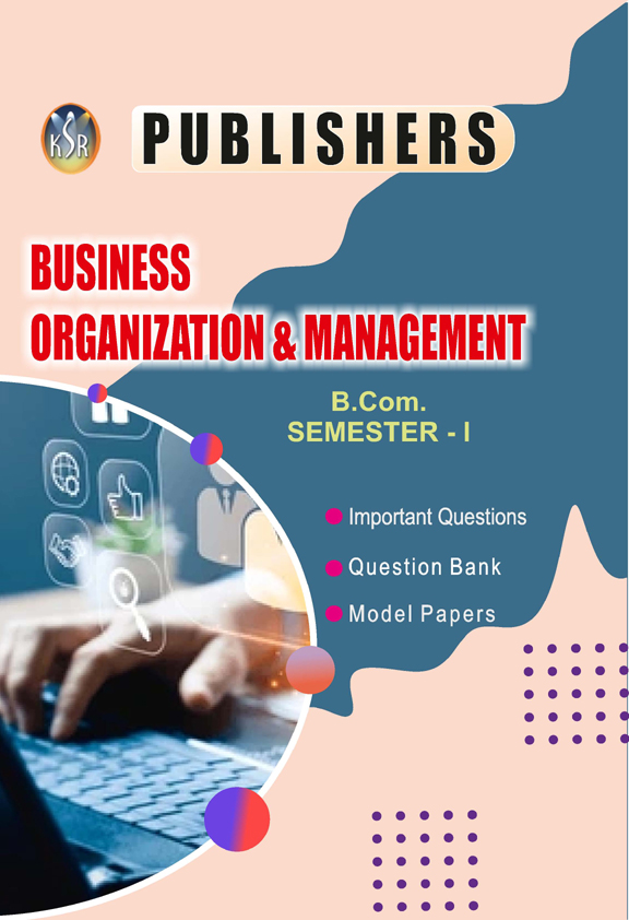 Business Organization and Management
